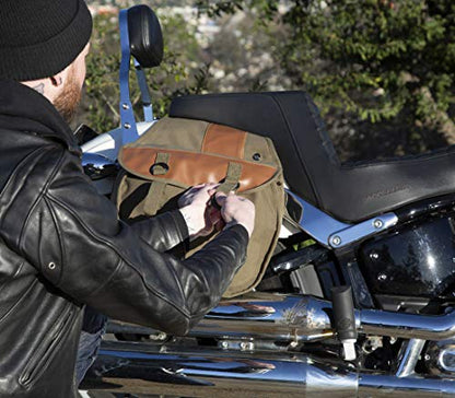 Stansport Saddle Bag - color: Olive Green
