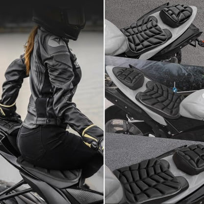 Motorcycle Seat Cushion for CBR 1000RR CBR1000RR CBR 1000 RR, Motorcycle Seat Pad with 3D Gel Cushion, Shock Absorbing Anti-Slip Breathable Moto Accessories