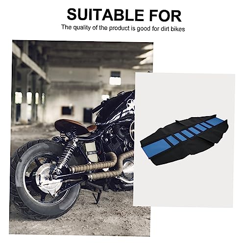 ULTECHNOVO Motorcycle Seat Pad Non-Slip PVC Cover for Sun Protection Cushion for Motocross Saddle Cover