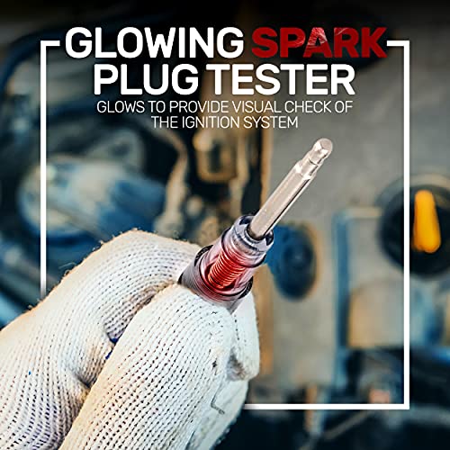 Ram-Pro Inline Spark Tester, Plug Engine Ignition 6-12 Volt Fool-Proof – Pick Up Coil/Armature Diagnostic Detector Tool for Automotive, Car, Lawnmower, Small & Big Internal/External Engines - size: 1 Pack