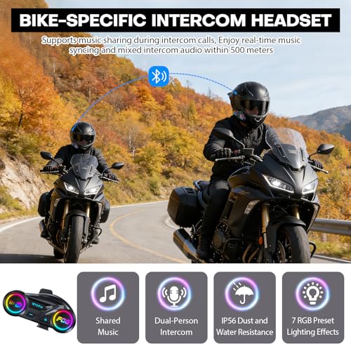 Bluetooth Motorcycle Helmet, Full Face Flip Up Modular Motorcycle Helmet with Bluetooth intercom headsets, DOT Approved Dual Visor Helmets - style: Matte Black