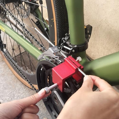 Chain Alignment Tool Suitable for Motorcycle ATV Dirt Bike Scooter Sprocket Chain Maintenance Quick Accurate Alignment Tool (red) - color: red
