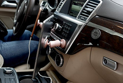 The Original Dual Magnetic Movable Phone Holder and Tablet Mount (Gold) - color: Gold