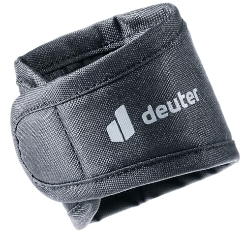 Deuter Pants Protector, Reflective Bike Ankle Safety Strap Accessory, Cycling Trousers Strap, Protects from Grease & Chains for Daily Commuting - Black
