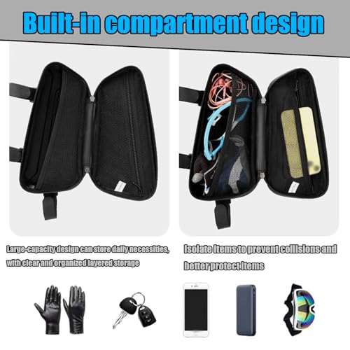 For Bullet 650 Meteor Classic 350 500 Interceptor 650 Continental GT 535 2025-2026+Waterproof motorcycle saddlebag for various motorcycle hard-shell side-mounted storage bags