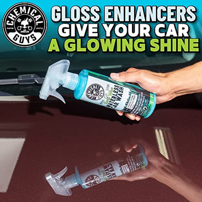 Chemical Guys CWS20916 Swift Wipe Sprayable Waterless Car Wash, Easily Clean - Just Spray & Wipe, Safe for Cars, Trucks, Motorcycles, RVs & More, 16 fl oz (Pack of 2) - size: 16 Fl Oz (Pack of 2), style: 16 oz (Pack of 1)