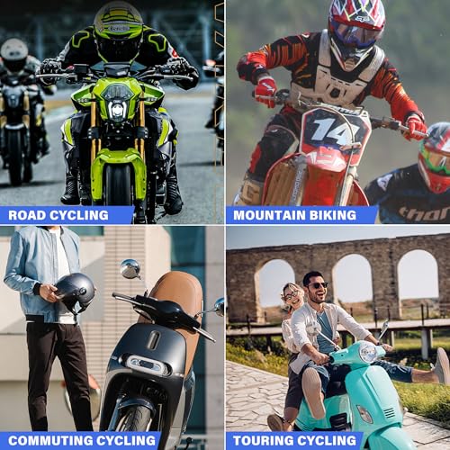 2Pcs Universal Motorcycle Brake Lever Cover Handle Silicone Sleeve Motorbike Bicycle Handles Grips Protection Accessories - color: blue
