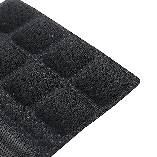 6PCS Chin Pads Foam Pad Set Strap Padding Replacements Universal Cushion Mats for Cycling Bike Bicycle Motorcycle Road Racing Riding Helmet - color: Black 6PCS