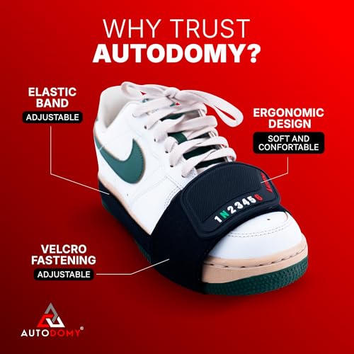 Autodomy Motorcycle Shoe Protector Scooter, ATV, Quad | Motorcycle Shifter Shoe | Shoe Cover for Motorcycle Shifter Non Slip and Wear Resistant | Motorcycle Boot Protector Universal