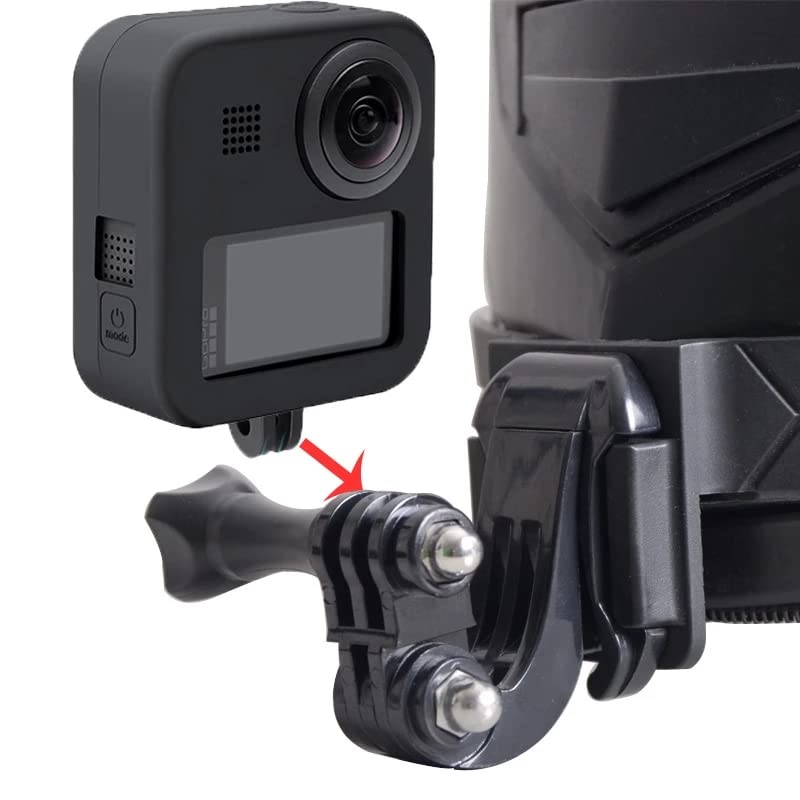 Motorcycle Helmet Chin Stand Mount Holder for Insta360 One RS R GoPro 10 9 Full Face Holder for DJI Action 2 Camera Accessories