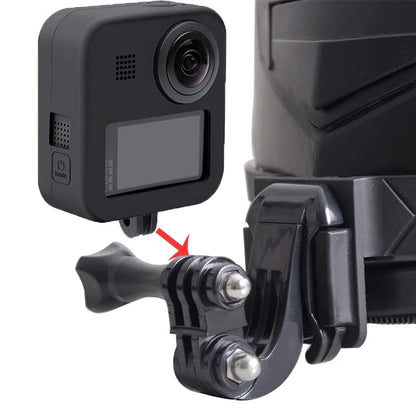 Motorcycle Helmet Chin Stand Mount Holder for Insta360 One RS R GoPro 10 9 Full Face Holder for DJI Action 2 Camera Accessories