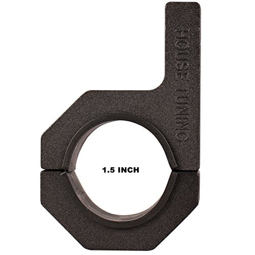 Tube Clamps 4pcs 1.5 inch Mounting Bracket,Roof Roll Bar Cage Holder Bar Clamp 1 1/2" for Work HID LED Light Bar (1.5"- Clamp Mount kit) - size: 1.5"-Clamp Kit