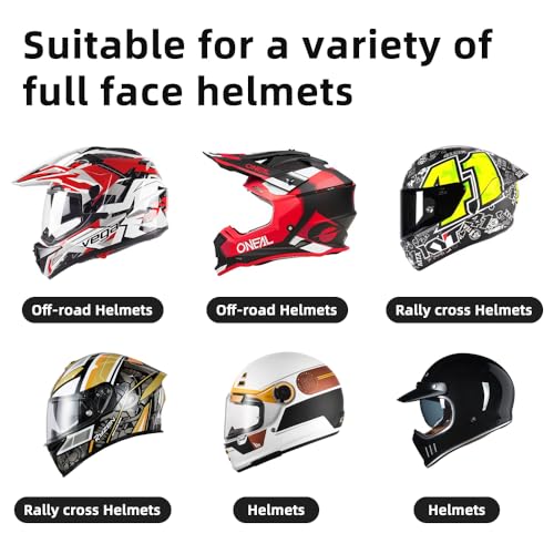DJI Action 6 Helmet Chin Mount, Motorcycle Dirt Bike Bicycle Strap Holder Clamp Mounts Compatible with Go Pro Hero 13,12,11,10, 9, 8, 7,DJI Osmo Action 6,2,3,4, 5 pro and More - color: Y-Shaped Mount