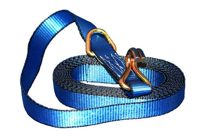 Everest Premium Ratchet Tie Down – 1 PK – 1 IN – 16 FT – 1000 LBS Working Load – 3000 LBS Break Strength – Cambuckle Alternative – Moving Appliances and Equipment