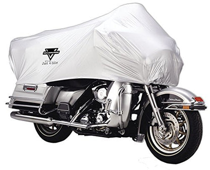 Nelson Rigg XL Motorcycle Half Cover All-Weather, 100% Waterproof, Taped Seams, Free Stuff Sack, Fits most Touring motorcycles Harley Davidson Ultra or Honda Goldwing - size: X-Large
