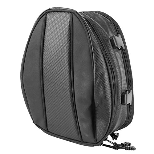 Rear Seat Bag,Motorcycle Tail Bag,Waterproof Expandable Helmet Bag,Rear Seat Bag Back Saddle Helmet Tail Luggage Bags Box