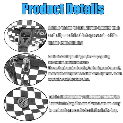 For LX 150 125 50 LX125 LX150 LX50 GT200 GT 200 GTS250 GTS300 125 Super Sport Bj Motorcycle handlebar bag waterproof handlebar storage bag Dustproof Bag Motorcycle Accessories