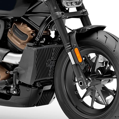 For Nightster RH975 Nightster 975 2026 2025 2024 2023 2022 Motorcycle Accessories CNC Aluminum Engine Cooling Protection Radiator Grille Guard Grille Guard Protector Compatible (A)