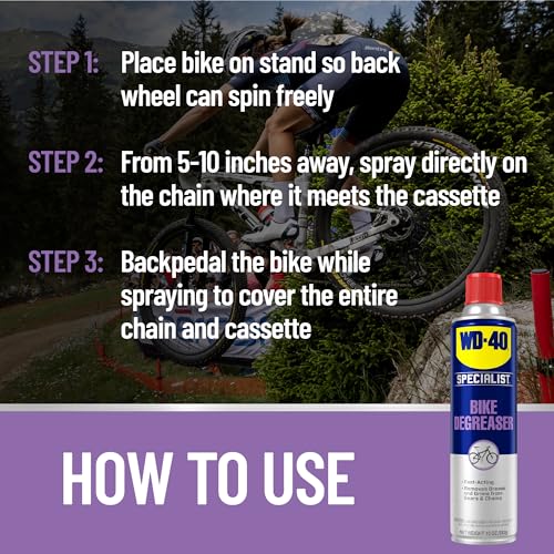 WD-40 Specialist Bike Degreaser , 10 OZ | bike-oils