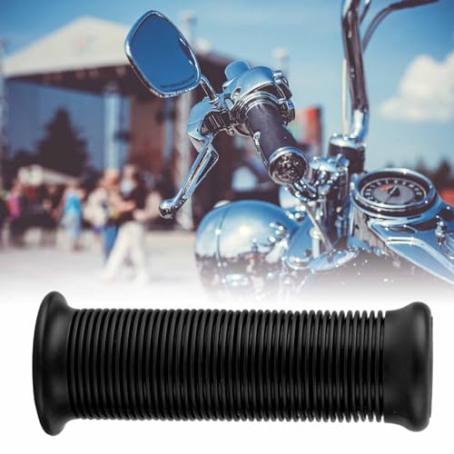 Motorcycle Grips, Pair of Grip, TPU Rubber Handle Grip Fit for 25mm Handlebar