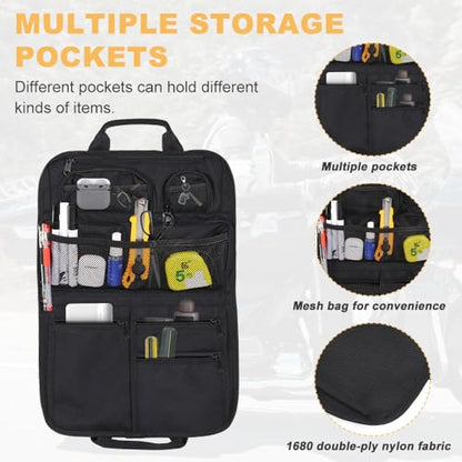 Tour Pack Trunk Lid Organizer Bag Pouch Fit for Street Glide Road King Road Glide Electra Glide Touring Travel