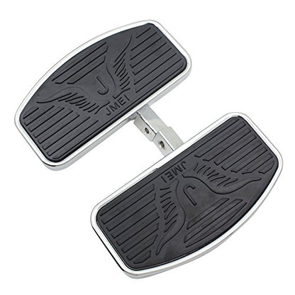Motorcycle Floorboards Fit for HONDA SHADOW VT400 1997-2003 / HONDA STEED VLX400 VT600 1992-2007 Footboard Front/Rear foot pegs - color: Rear