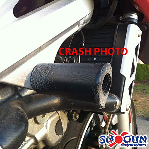 Shogun USA Made Suzuki SV650 SV 650 2003 2004 2005 2007 2008 Black No Cut Frame Sliders SV650S SV 650 S 2009 2010 2011 Black Cut Frame Sliders - 750-5609