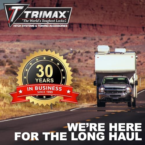 TRIMAX TCL65 - Trailer Wheel Lock - Fits 6"-10.5" Tires - Wheel Boot Lock for Trailer, Car, Truck, Boat, ATV, Camper, and More - style: TCL65