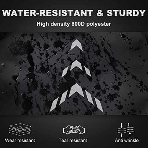 Motorcycle Backpack for Men - Large Capacity Waterproof Helmet Backpack for Men with Laptop Pocket, Large
