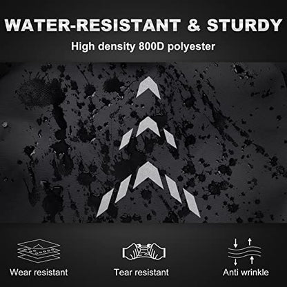 Motorcycle Backpack for Men - Large Capacity Waterproof Helmet Backpack for Men with Laptop Pocket, Large