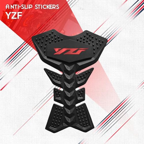 Motorcycle Tank Pad Gas Tank Protector Compatible with Yamaha YZF-R7 R7 R9 R1 R1M YZF-R3 YZF-R6 R6S YZF-R25 YZF-R15 Anti Slip Tank Pad Stickers Gas Oil Fuel Tank Pad Protectors - size: For YZF