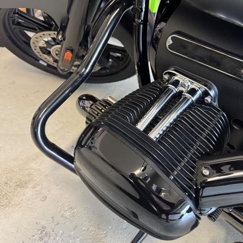 Highway Crash Bar Engine Guard Replacement for BMW R18 2020-2025 R18 B 2021-2025 R18 Classic Transcontinental 2021-2025 R18 Roctane 2023 2024 2025(Chrome) - color: Chrome