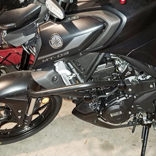 Motorcycle Highway Crash Bars Engine Guard Bumper Fit for MT03 MT-03 2016-2024 Body Frame Falling Protector Freeway Crashbar