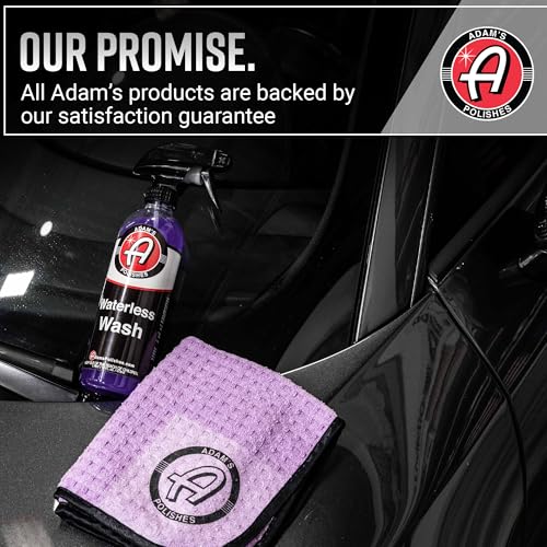 Adam's Polishes Waterless Wash (16oz) - Car Cleaning Car Wash Spray for Car Detailing | Safe Ultra Slick Lubricating Formula, Boat, Motorcycle, RV | No Garden Hose, Wash Soap or Foam Cannon Needed - size: 16 fl. oz