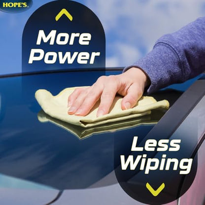 HOPE'S Perfect Glass Automotive Glass Cleaner - Streak-Free, Tint Safe Car Cleaner for Glass, Acrylic, Windows, Mirrors, Windshield - No-Residue - Removes Smudges, Road Grime - 23 Fl Oz, Pack of 1