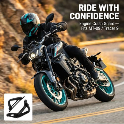 MT09 Motorcycle Engine Bumper Guard Frame Slider Crash Bar Falling Protector for Motorbike MT 09 MT-09 SP Tracer 900 9 GT 2021-2022