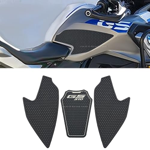 Motorcycle Fuel Tank Pad for G310 GS,Anti-Slip Tank Protection Stickers Knee Grip Traction Pad Compatible with G310 GS G 310GS