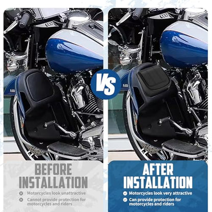 Lower Fairing Panels Storage Pouches Fairing Lower Tool Bags Door Pockets Compatible with Harley Touring Road Glide Street Glide Trike Tri Glide 2014-2024
