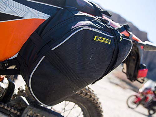 Nelson-Rigg Black Dual Sport Enduro Saddlebags, Fits Most Dual Sport/Enduro KTM Honda Yamaha & Suzuki Models - size: 15 Liters