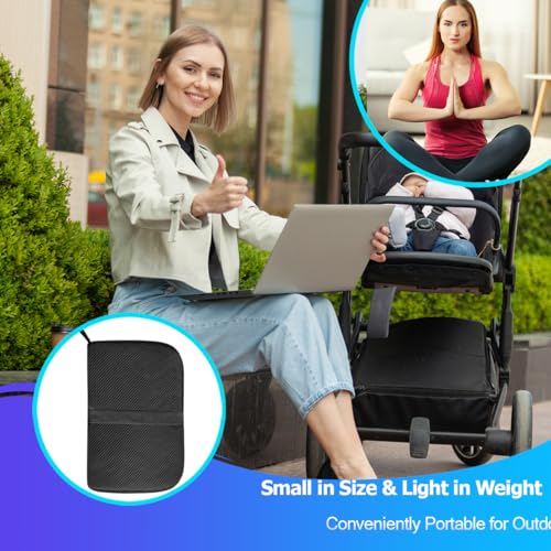masteymoh Small Foldable Seat Cushion 1 Inch Thick, Portable Gel Seat Cushion for Pressure Relief, Light Portable Sitting Pillow for Travel, Foldable for Easier Storage - size: 1.15-Inch Thick (1.5 lbs)