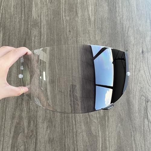 HJ-17 Helmet Visor Replacement,UV Protective Helmet Face Shield Compatible with CL-MAX II,IS-MAX BT,SY-MAX III,IS-MAX II,CL-MAX 3,C90,C91,C91N (Photochromic Clear/Deep Black-Day&Night Use) - color: Photochromic Clear/Deep Black-day&night Use