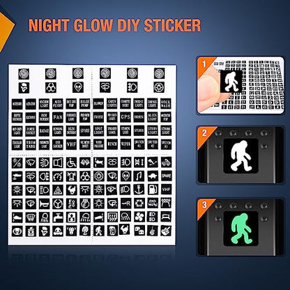 Nilight 3 Pack Rocker Switches with Night Glow Stickers On Off 5 PIN SPST LED Switch Pinkish Purple Backlit 12V/24V for Cars Trucks RVs Boats Auto Motorcycles - color: Purple 3 PCS