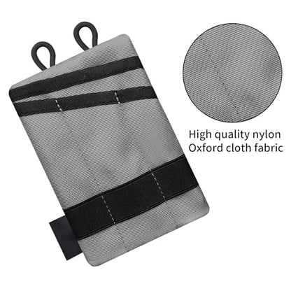 EDC Storage Pouch, Anti-Lost Outdoor Tactical EDC Kit Multi-Function EDC Tool Pouch - color: Gray