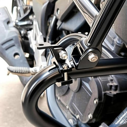 Motorcycle Spotlight Bracket, 2PCS Headlight Holder, Heavy-Duty Tube Clamp Mounting Bracket for 31mm-46mm ATV UTV Roll Bar (1.25-1.8 inch) - size: 1.25-1.8 inch