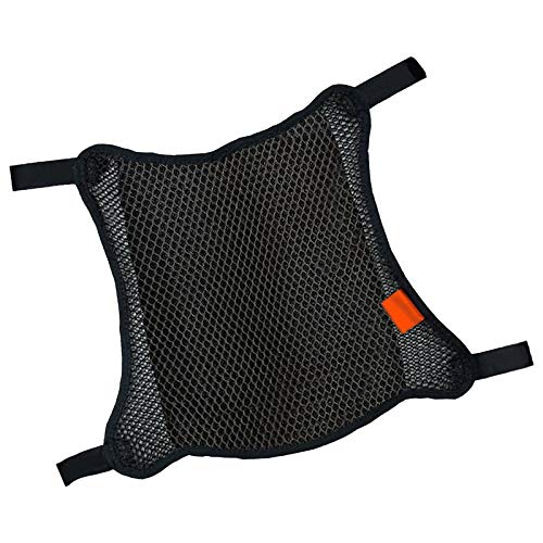 SaferCCTV Motorcycle Seat Cushion Pad, 3D Honeycomb Breathable Seat Cover, Large Size Air Cooling Mesh Seat Pad and Reduces Pressure for Long Ride