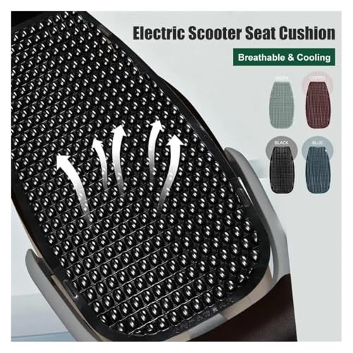 Upgraded Motorcycle Seat Cover - Thermal Insulation Pad + Quick-Detach Buckles for Hot Weather Seats Pad Parts