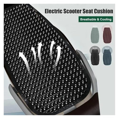 Upgraded Motorcycle Seat Cover - Thermal Insulation Pad + Quick-Detach Buckles for Hot Weather Seats Pad Parts