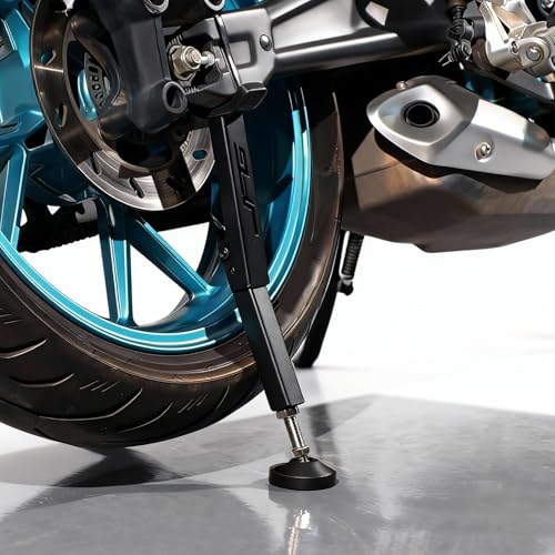 Motorcycle Wheel Lift Stand Trail Stand Front and Rear Easy And Portable For Most Motorcycle Wheels - color: Black
