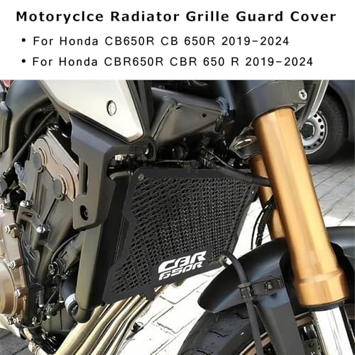 CBR650R 2024 Radiator Grille Guard Protective Cover For H.onda CB650R CBR650R CBR 650 R 2019 2020 2021 2022 2023 2024 (Black) - color: RG-B