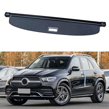 Compatible with Benz GLE 2020-2026, Car Rear Boot Boot Cover, Luggage Storage Compartment, Organiser, Rack Dividers, Curtain